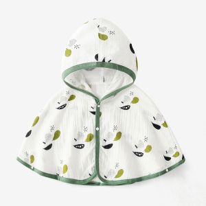 áo chống nắng cho bé áo choàng đa năng dễ thương chống gió cao cấp sử dụng 4 mùa chất liệu bông tinh khiết FLLAC02