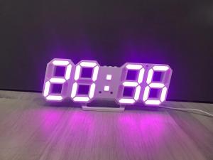 [HCM]Đồng hồ LED treo tường 3D phong cách Hàn Quốc