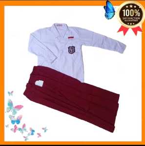 SERAGAM SEKOLAH SD ANAK PEREMPUAN PANJANG / MERAH PUTIH / PUTIH PUTIH / PRAMUKA / UNTUK KELAS 1-6