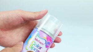 Acomler Black Hair Spray Temporary Hair Color Spray for Kids Women Men Washable Temporary Hair Dye One-Day Hair Color Wax for Cosplay Party DIY Christmas Halloween Crazy Hair Day(Black 4.06Oz)