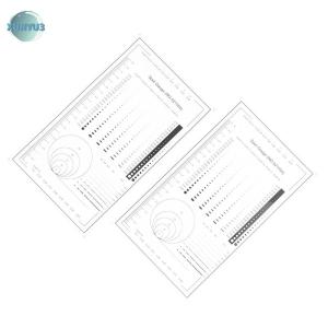XUNYU3 1 2 chiếc thước đo điểm so sánh thước đo điểm thước đo điểm chấm thước đo khu vực bị trầy xước Đường kính hình elip Đường kính độ dày micromet