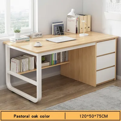 Computer Table With Drawer Computer Desk Study Desk Office Desk Multifunction Home Office Writing Study Desk Meja