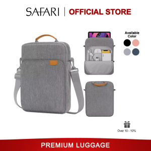 SAFARI Shockproof Laptop Bag for women 13/14/15.6/16.1 Inch Notebook Bag Multi-Compartment Cushion Protection Lightweight Portable Business Shoulder Messenger Bag Waterproof iPad Bag