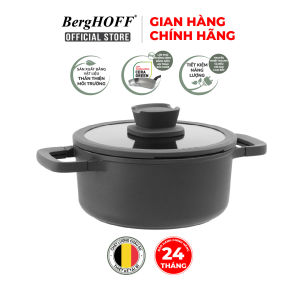 Nồi Berghoff Stone+ 20cm 24cm nắp kính  Hàng chính hãng Bảo hành 24 tháng.