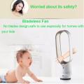 Bladeless Electric Fan With Remote Child Safety Tower Fan Child Safe Stylish Easy Clean & Adjustable New Bladeless Fan Air Cooler Air Conditioner Fan Cooler Negative Ions Safety Tower Fan Bladeless Electric Fan With Remote. 