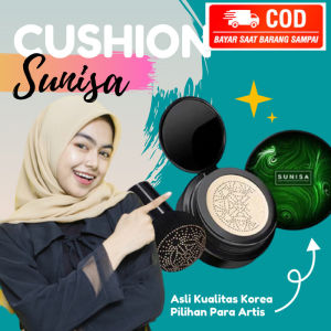 (1 SET) SUNISA Bedak Glowing 0RIGINAL 100% BPOM - Bedak Glowing Korea Anti Air Tahan Lama Waterproof BB Cream Mushroom Bedak Glowing 0ri Barcode