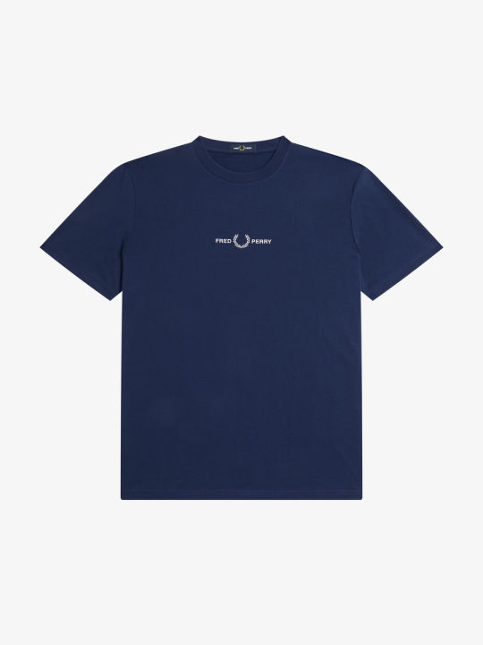 Fred perry sale embroidered t shirt