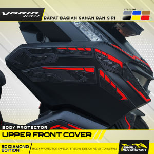 Vario 160 Body Protector Upper Front Cover Karet Honda