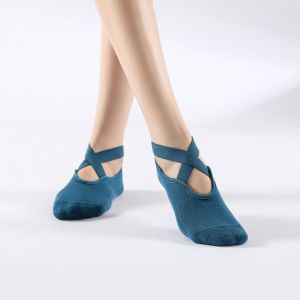 Sports Pilates Socks Yoga Socks for Women Breathable Pilates Ballet Dance Socks Outdoor Ladies Ballet Fitness Workout Ankle Socks Yoga garter grip for womens yoga fitness hospital socks Anti-Slippery Bandage