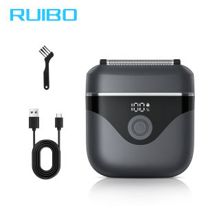 AE Portable Reciprocating Electric Shaver with Five Blades for ShavingFloating shaving IPX7 Digital display beard trimmer