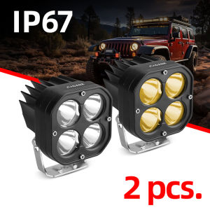 3Inch 40W Offroad Lái Xe Led Vỏ Làm Việc Đèn Pha 12V-24V Đèn Pha Cho Xe Máy Nhẹ Lũ Lụt thanh LED DRL Đèn pha Cho Xe Ô Tô Xe Tải