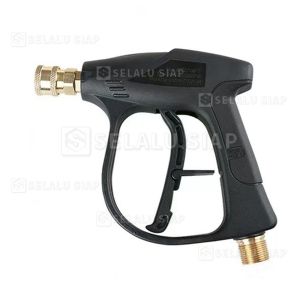 Gun jet cleaner pendek bisa pasang quick release high pressure nosel pistol - Alat semprotan air mesin steamer jet cleaner - Penyempot air jet cleaner bisa pasang adaptor quick release PNP - Stick gun snow foam lance high pressure car wash gun Cuci mobil