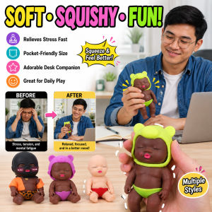 “Natasha”Fun And Stress-relieving Toys Stress Relief Pinch Doll Cute Soft Fidget Squeeze Toy For Children Adults