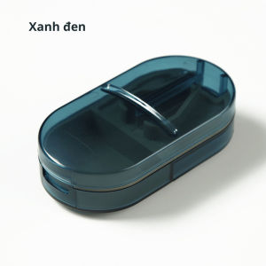 Hộp Dụng Cụ Cắt Thuốc Phiên Bản CAO CẤP Cắt Viên Nén Chính Xác Kiêm Hộp Đựng Thuốc Tiện Dụng