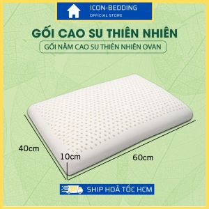 Gối Cao Su Thiên Nhiên Oval 40x60 Royal Latex