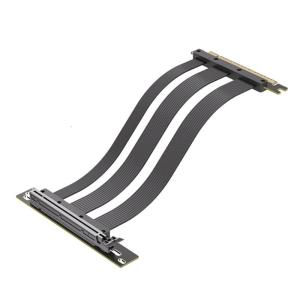 ตัวขยายสัญญาณ X16 PCIE5.0ความเร็วสูงสำหรับกราฟิกตัวขยาย GPU มุม90องศาตัวขยายสัญญาณ GPU มีความเสถียร PCIE สล็อต7.87in ความเร็ว64กิกะไบต์/วินาที