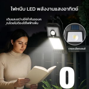 ไฟหนีบพลังงานแสงอาทิตย์สำหรับกลางแจ้งแบบใหม่ปี 2025 สำหรับระเบียง บ้าน และลานบ้าน ไฟถนนแบบเหนี่ยวนำโดยร่างกายมนุษย์智能感应太阳能夹子灯