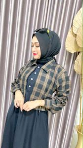 bisa cod -bayar d tempat JILBRAVE WENDY gamis muslim dress fashion anak muda terbaru termurah terlaris kekinian adem tidak nerawang ukuran jumbo