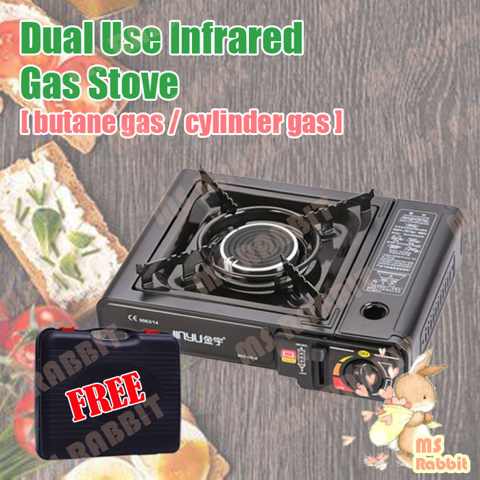 Indoor portable gas outlet stove