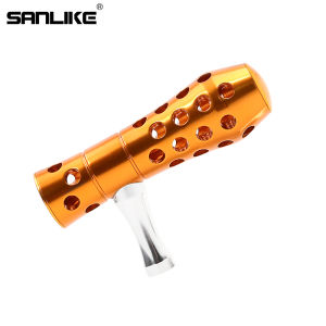 SANLIKE Aluminum Fishing Reels Handle Knob Suitable for Shimano Type B & Daiwa Type L Replacement Fishing Knob Reel Accessories