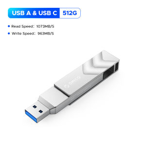 ORICO 1000Mb/s 512GB 1TB 2TB Dual Interface SSD OTG Pendrive Type C Gen 2 USB C Memory Flash Drives