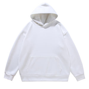 G7 Live Stream Supply 380 Autumn and Winter Sweatshirt for Men and Women Solid Color Customizable Hoodie Trendy Brand Drop Shoulder Sweatshirt and Sweatpants Set 7/7