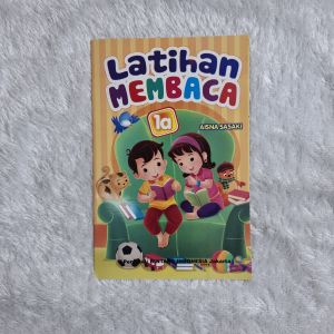 Lathan Membaca 1a & 1b ( Buku tk Panjang polos )