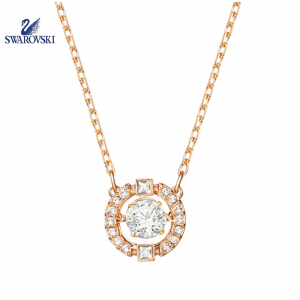 SWAROVSKI necklace Beating heart SPARKLING DANCE necklace Crystal element smart ladys clavicle necklace Ladys gift Valentines Day gift with gift box birthday gift