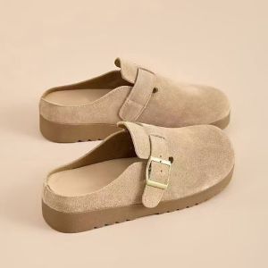 New 2026 Versatile And Fashionable Outdoor Retro Casual Closed-Toe Comfortable Soft-Soled Slip-On Slippers