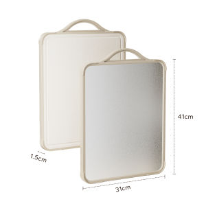 Redchef Thớt Cắt Hai Mặt Chất Liệu Titan Nguyên Chất Kháng Khuẩn Chống Mốc An Toàn - Tấm Titan Nguyên Chất + Thớt Nhà Bếp PP