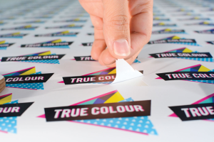 [✔️Print+Cut] Cetak Sticker Bontak Chromo A3+ Stiker Label Full Color
