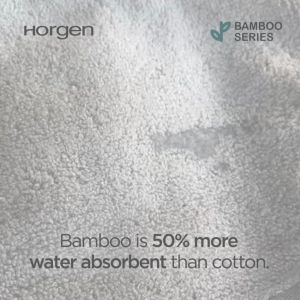 (Buy 1 Free 1)100% Bamboo Bath Towel 70x140cm / Small Bath Sport Gym Towel 60x100cm Extra Soft Absorbent QuickDry