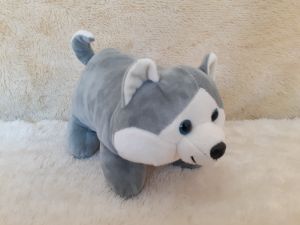 Dreamtoys96 Boneka Anjing Standing Husky Buldog Cute 10