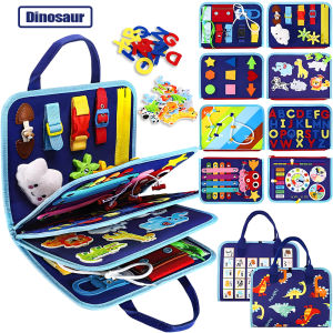 Mumystation Mainan Montessori Papan Busyboard Mainan Edukasi Anak Training Educational Sensory Board