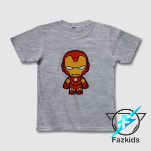 FZRCK.CO / Baju Kaos Anak-Anak Ironman Usia 1-8Thn Bahan Katun Combed30s Terbaru 2022