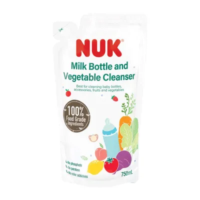 NUK Milk Bottle Cleanser And Vegetable Cleanser Refill 750ML