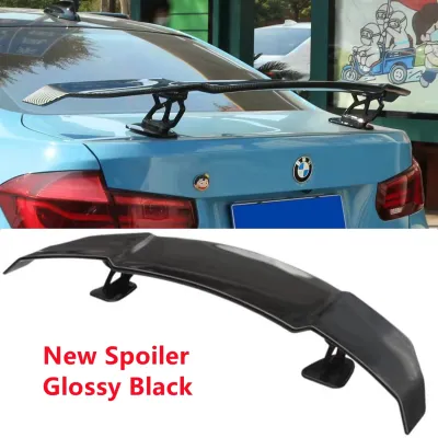 Universal Car Sedan Seagull Spoiler Black / Carbon