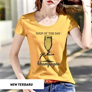 Bestie Style-Baju Kaos Wanita Dewasa  Juming Baju Trendy Kaos Oblong Wanita Baju Distro Cewek Kaos Wanita Viral Baju Kaos Tumblr Kaos Cewek Others Koas Wanita Bahan adem dan tebal Koas Wanita Lengan Pendek Terbaru Koas Cewek Lengan Pendek Terbaru
