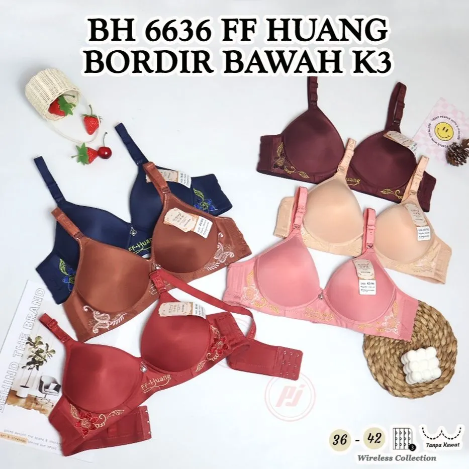 BH FF HUANG JUMBO BRA BUSA TANPA KAWAT KAIT 3