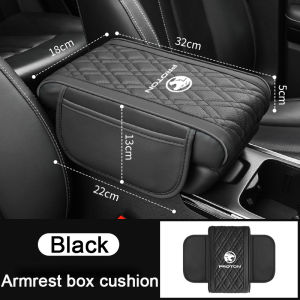 Car Armrest Pad Leather Center Console Armrest Storage Box Protection Cushion For Proton X50 Saga Persona X70 Iriz Exora X90 S70 Wira Waja Ertiga Preve Satria Accessories 