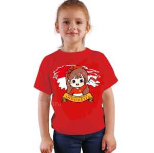 Kaos anak gambar kemerdekaan HUT RI usia 1-12 tahun//baju anak 17 agustus 1945//atasan lengan panjang motif agustusan