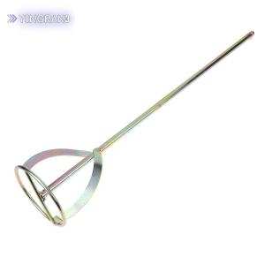 YINGRAN3 1pcs S-type Mixer Drill Paint Stirring Rod Handheld Paint Plaster Mortar Mixing Paddle Machine Power Tool Accessories