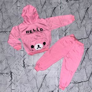 baju dan celana joger anak usia 1 tahun sampai 5 tahun motif hallo rabbit