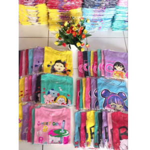 Paket random 6 pcs kaos atasan anak perempuan 1-10 tahun