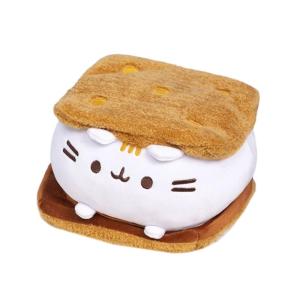 Lovely Sandwich Cookie Cats Plush Toy Throw Pillow With Creative Designs Easy To Clean Stuffed Dool For Children Adult