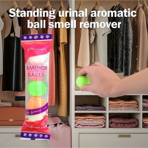 Kamper Toilet Camphor Ball Kapur Barus Bola Pewangi Pengharum Penghilang Bau WC Lemari Kamar Mandi Urinals Deodorizing and Fragrant Balls