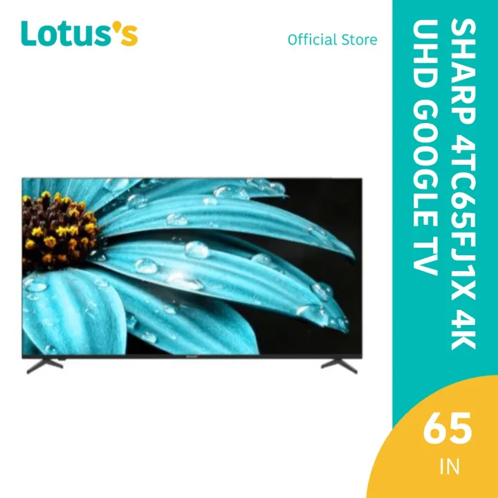 Sharp 4Tc65Fj1X 65" 4K Uhd Google Tv