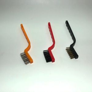 NARITA แปรงขัดอเนกประสงค์ 3 ตัวชุด แปรงทองเหลือง แปรงลวด (HK)