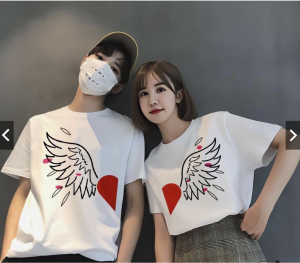 áo đôi với người yêu-áo đôi đẹp nam nữ-áo đôi bạn thân chất cotton mịn mát