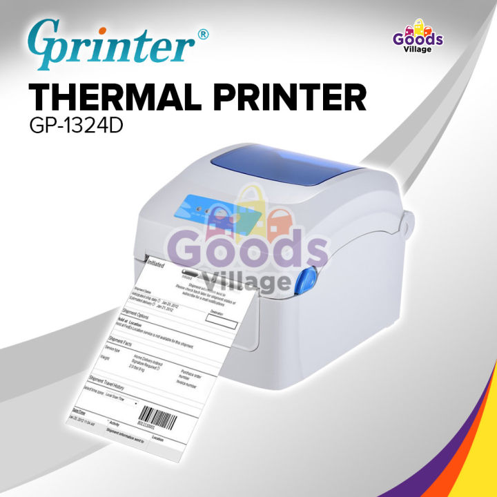GPrinter GP1324D Direct Thermal Printer Barcode Shipping Label Air